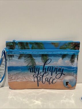 NWT Swim Suit Sack with Zipper pocket. Also perfect for carrying phones etc.